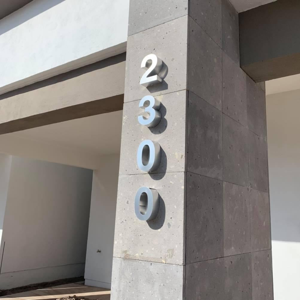 Número Residencial 3D