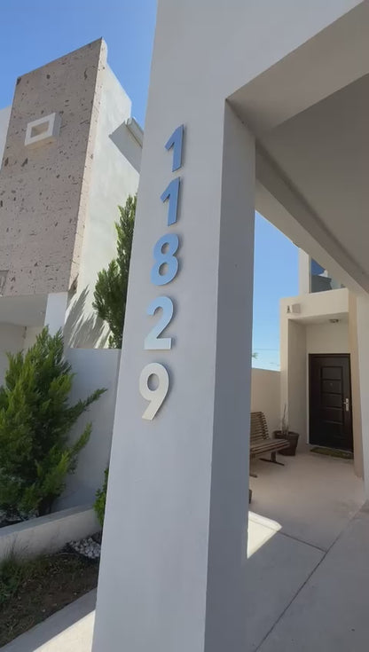 Número Residencial Slim